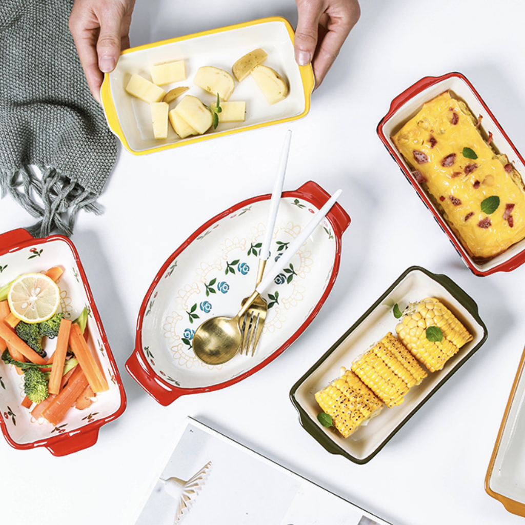 Microwave Trays - Rectangle Nestasia