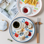 Floral Dumpling Plate Nestasia