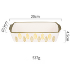 Microwave Trays - Rectangle Nestasia