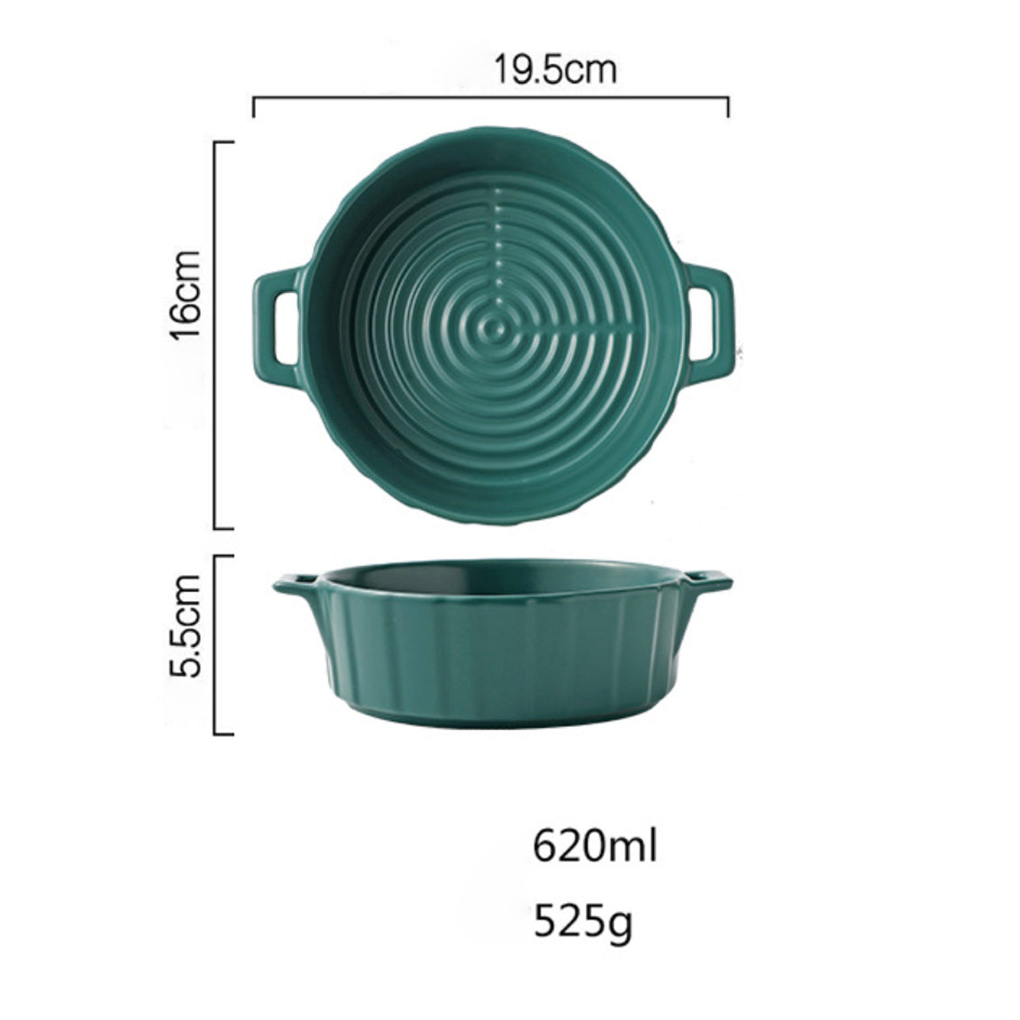Round Baking Dish Nestasia