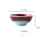 Red And Blue Bowl - Set of 2 200 ml Nestasia