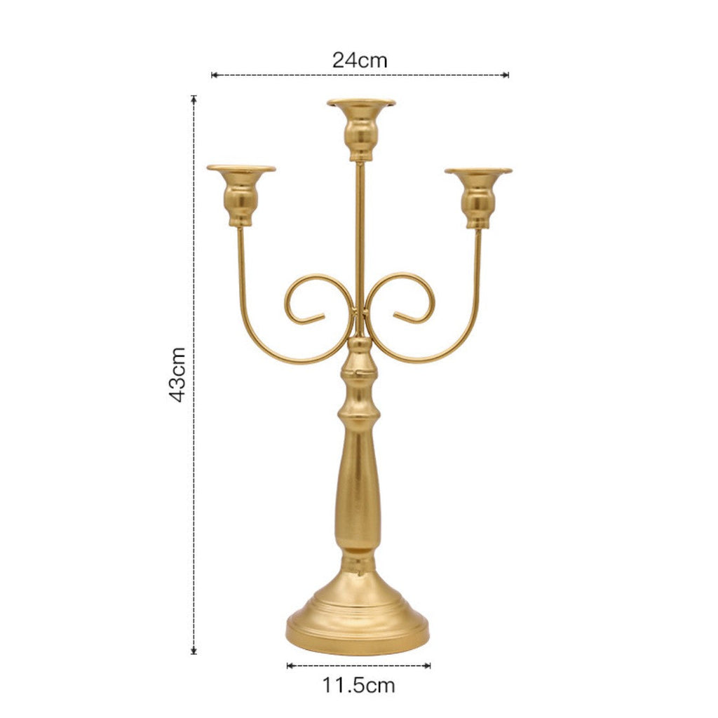 Metal Candle Stand Nestasia