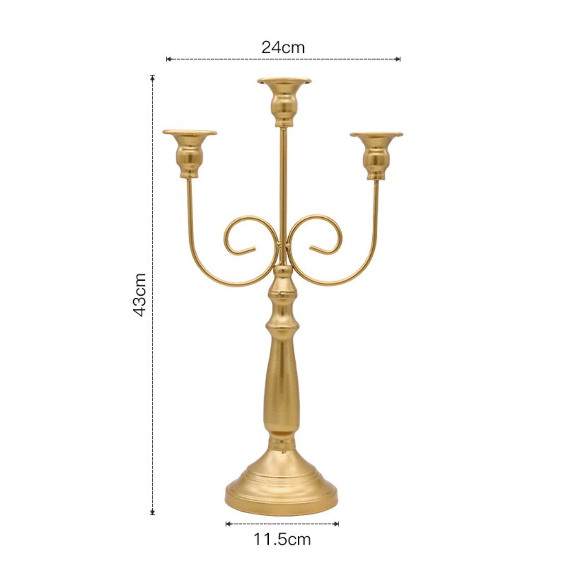 Metal Candle Stand Nestasia