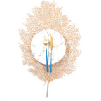 Leaf Placemat Set of 2 Nestasia