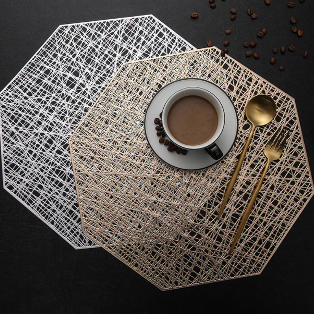 Octagon Placemat Set of 2 Nestasia