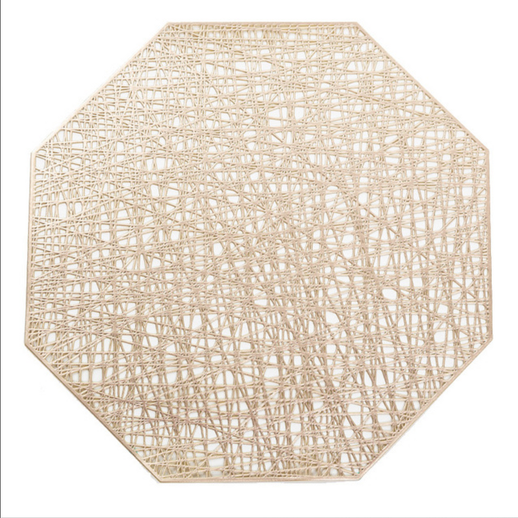 Octagon Placemat Set of 2 Nestasia