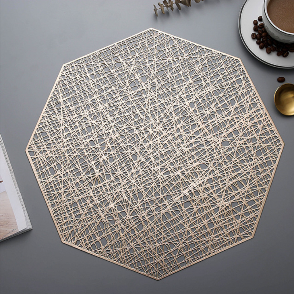 Octagon Placemat Set of 2 Nestasia