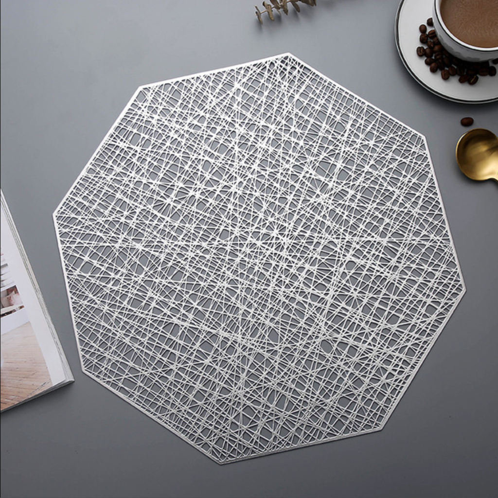 Octagon Placemat Set of 2 Nestasia