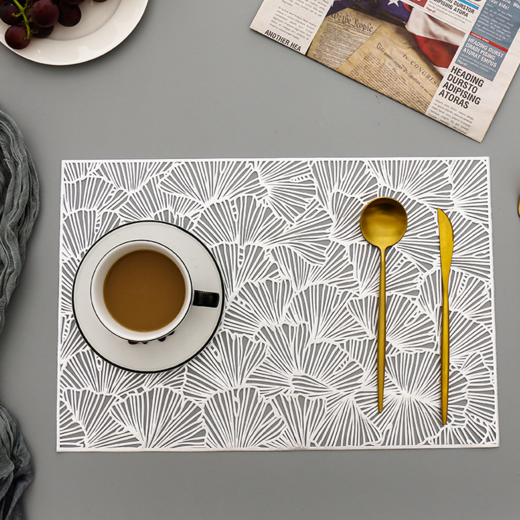 Large PVC Table Mat Set of 2 Nestasia