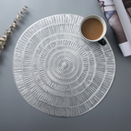 Round Vinyl Placemat Set of 2 Nestasia