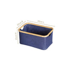 Fabric Basket Blue Nestasia