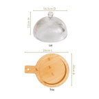 Small Serving Platter With Cloche 16cm Nestasia