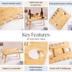 Portable Tray Table Nestasia