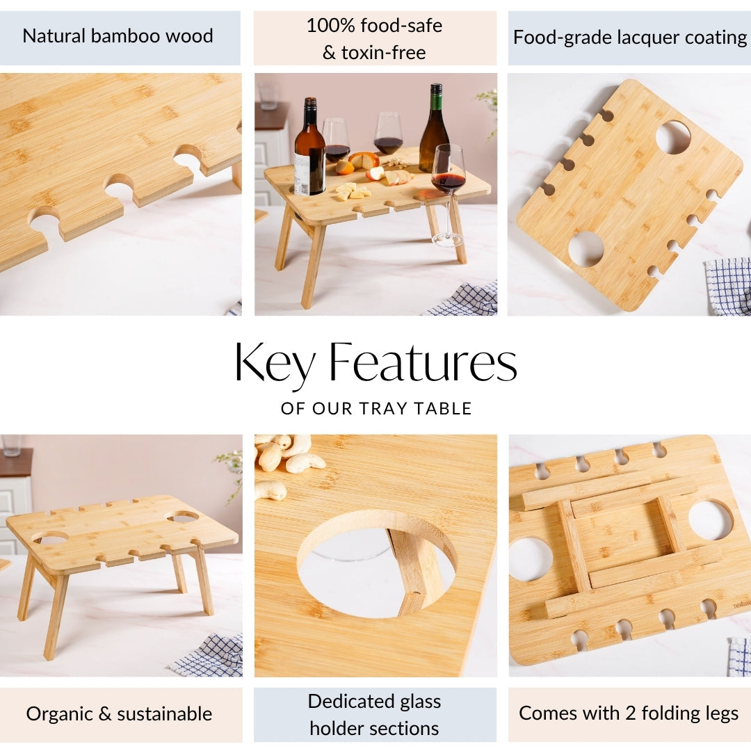 Portable Tray Table Nestasia