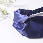 Starry Night Blue Satin Hair Band Nestasia