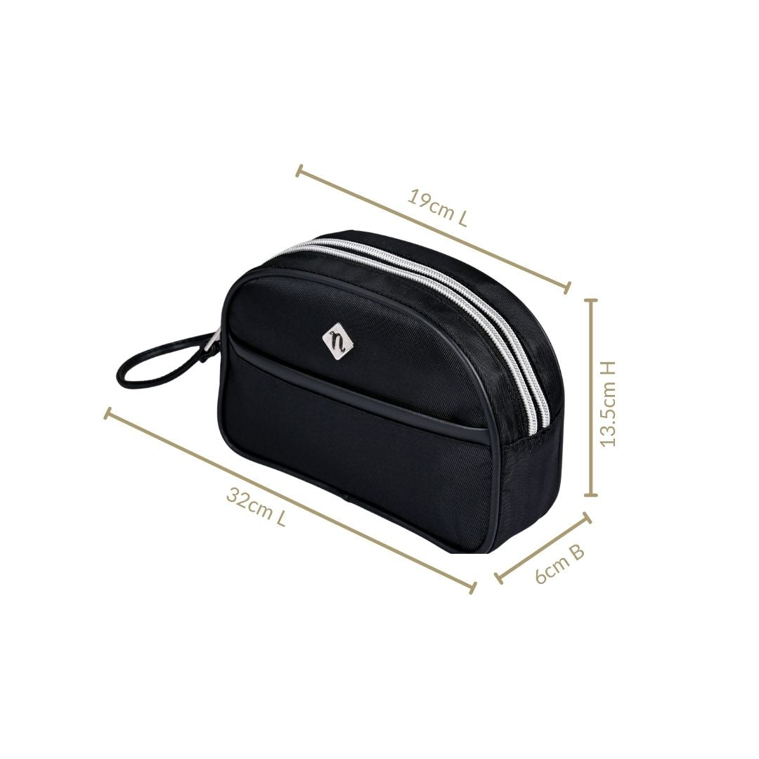 Signature Wristlet Wallet Black Nestasia