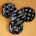 Natura Plates Black Nestasia