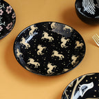 Natura Plates Black Nestasia
