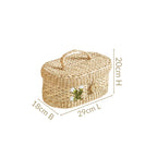 Kauna Grass Storage Basket – Eco-Friendly Handcrafted Organizer Nestasia