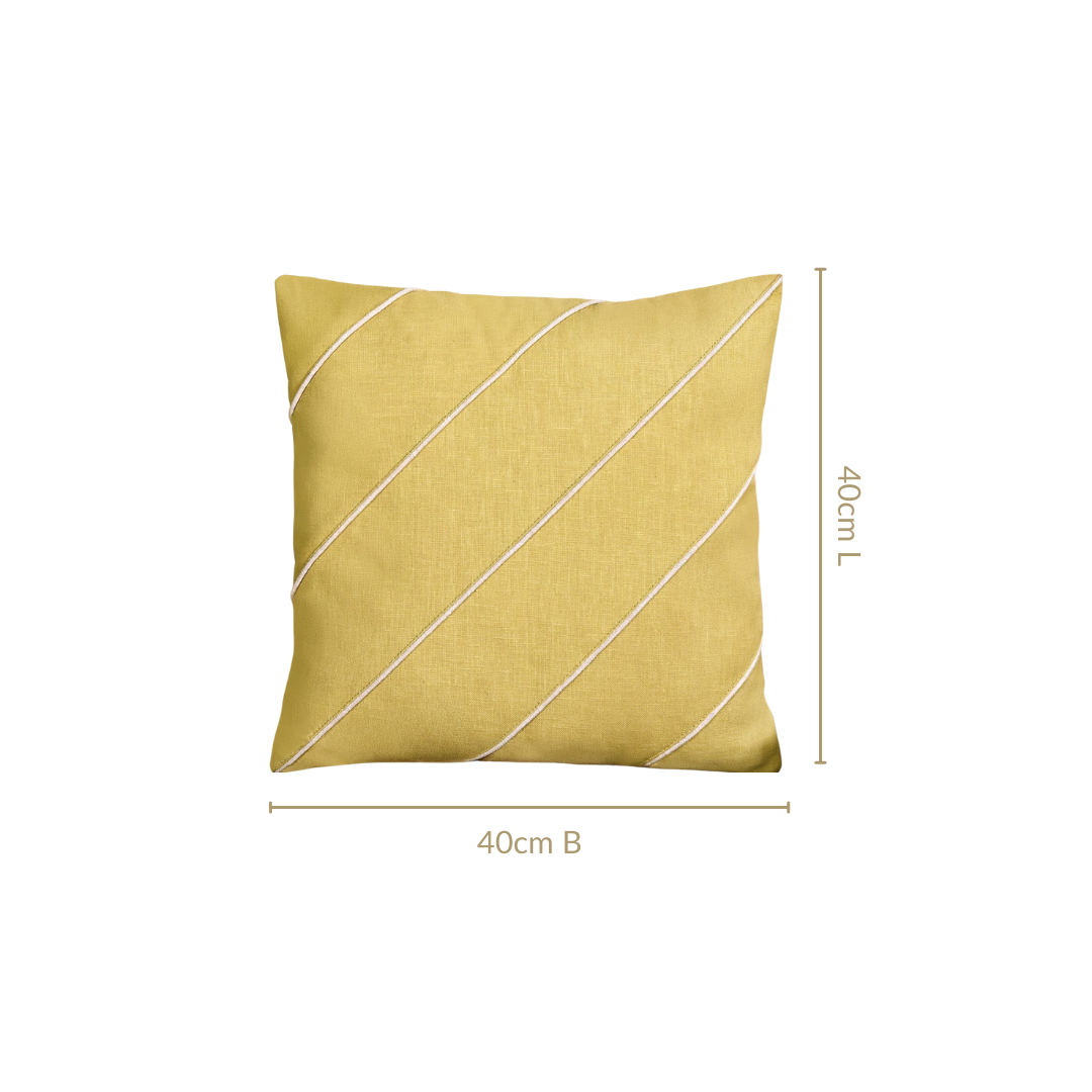 Natures Palette Cotton Cushion Cover Set Of 3 40x40cm Nestasia