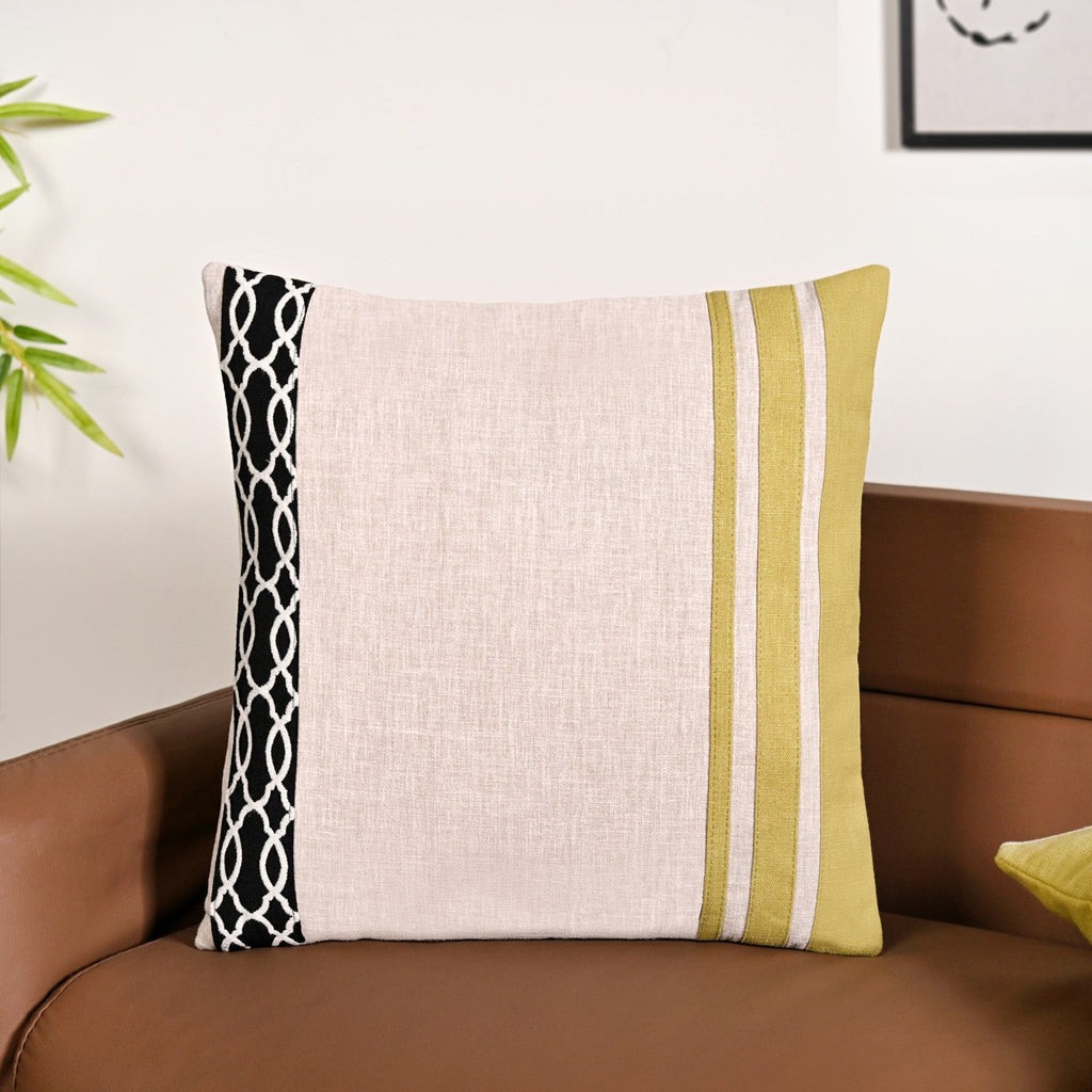 Natures Palette Cotton Cushion Cover Set Of 3 40x40cm Nestasia