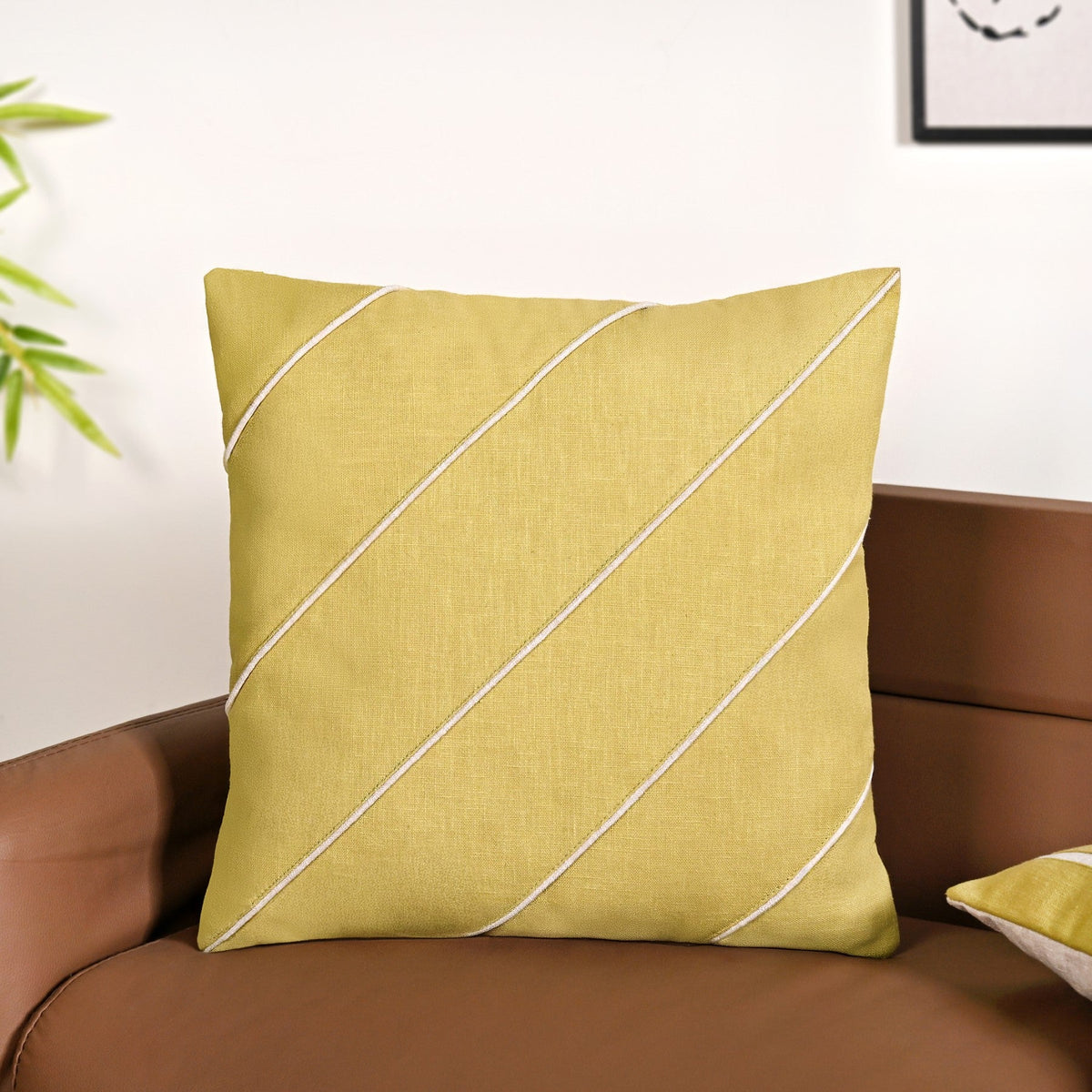Natures Palette Cotton Cushion Cover Set Of 3 40x40cm Nestasia