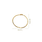Nautical Glam Seashell Gold Bracelet Nestasia