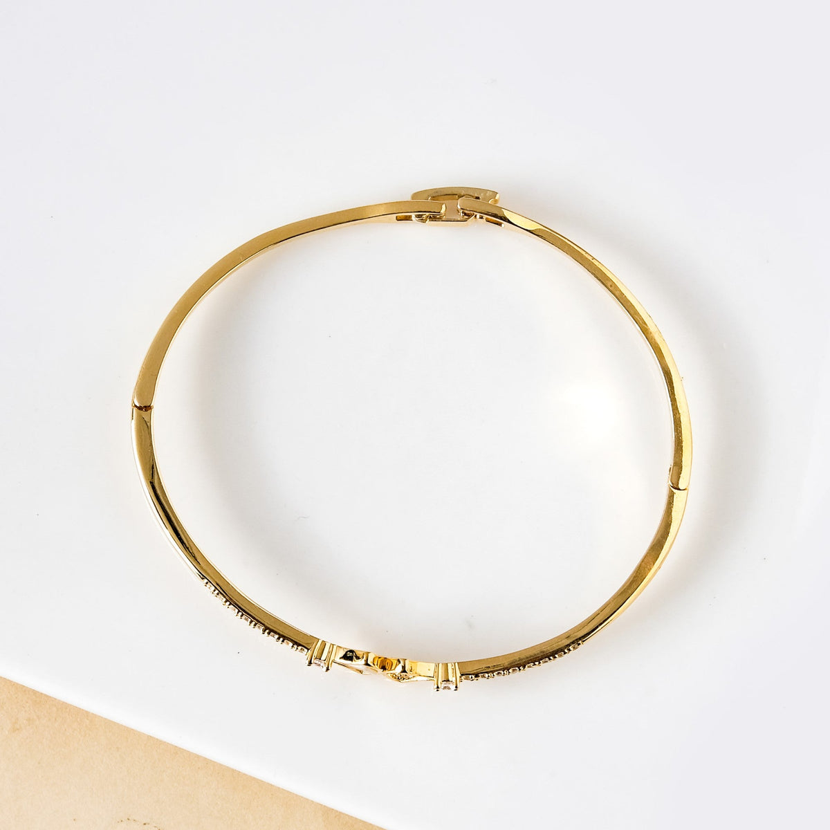 Nautical Glam Seashell Gold Bracelet Nestasia
