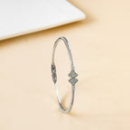 Nautical Glam Seashell Silver Bracelet Nestasia