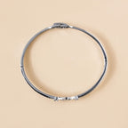 Nautical Glam Seashell Silver Bracelet Nestasia