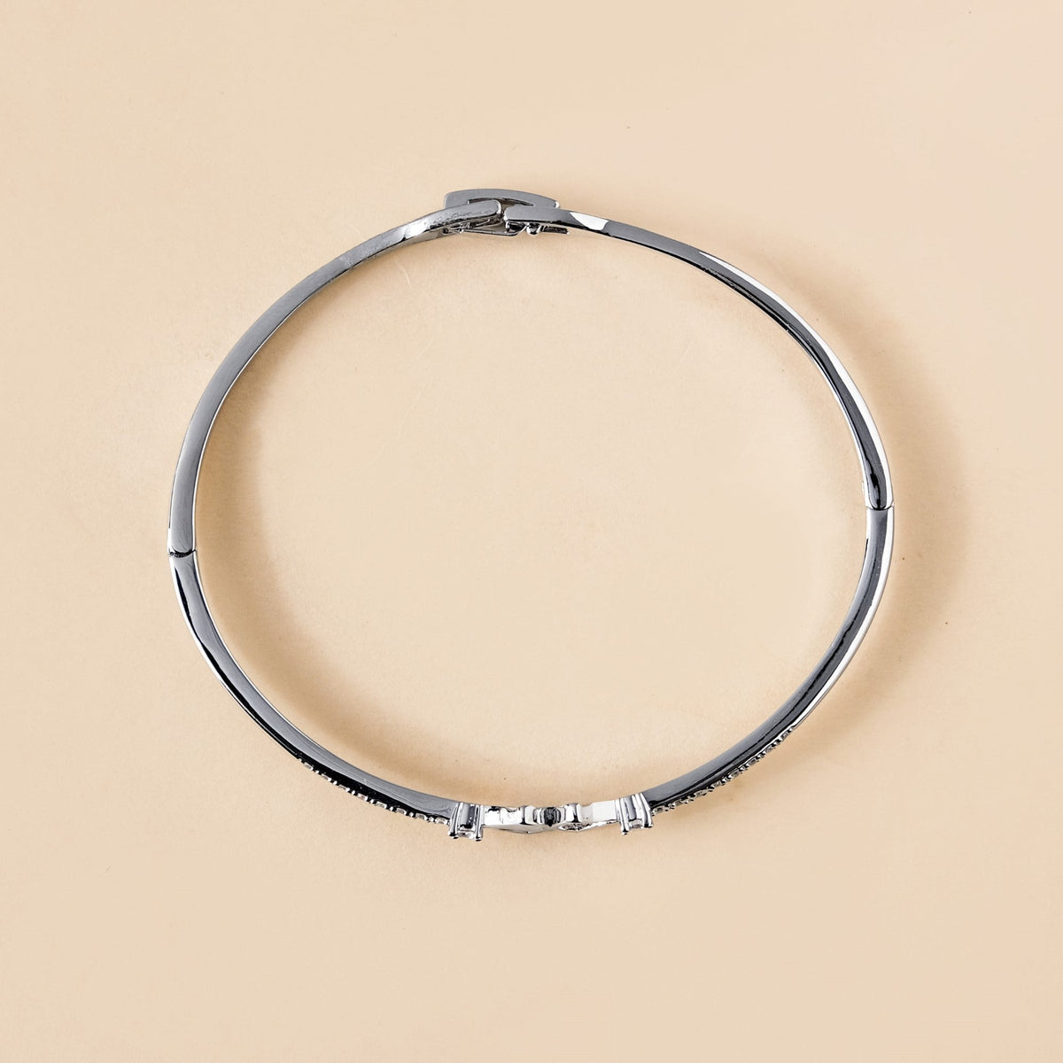 Nautical Glam Seashell Silver Bracelet Nestasia