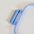 Nestro Airtight Food Storage Square Container Set Of 5 Blue XS 160 S 300 M 500 L 800 XL 1200 Nestasia