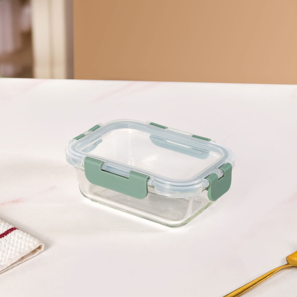 Nestro Lunch Box Set Of 3 Green S 370ml M 600ml L 1000ml Nestasia