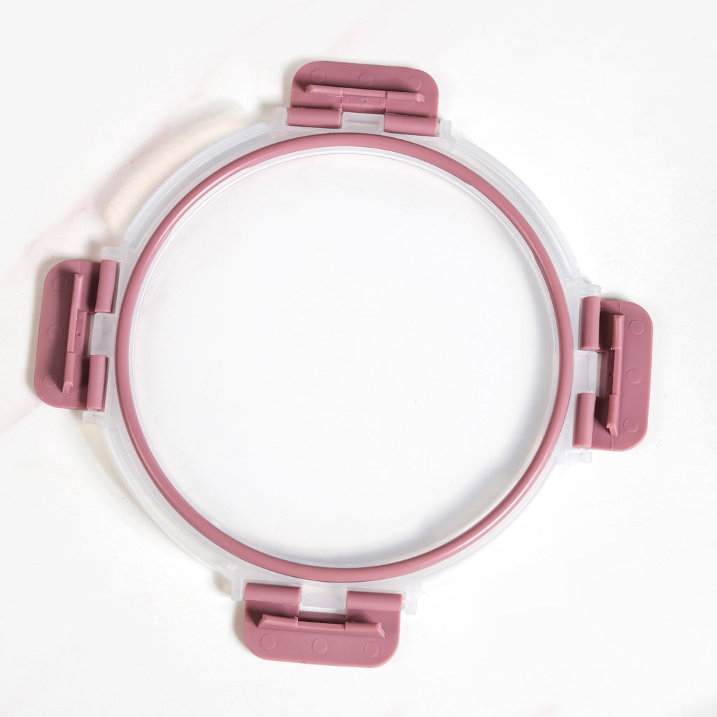 Nestro Pro Clip Lock Food Containers Set Of 4 Round Magenta 215ml 400ml 600ml 950ml Nestasia