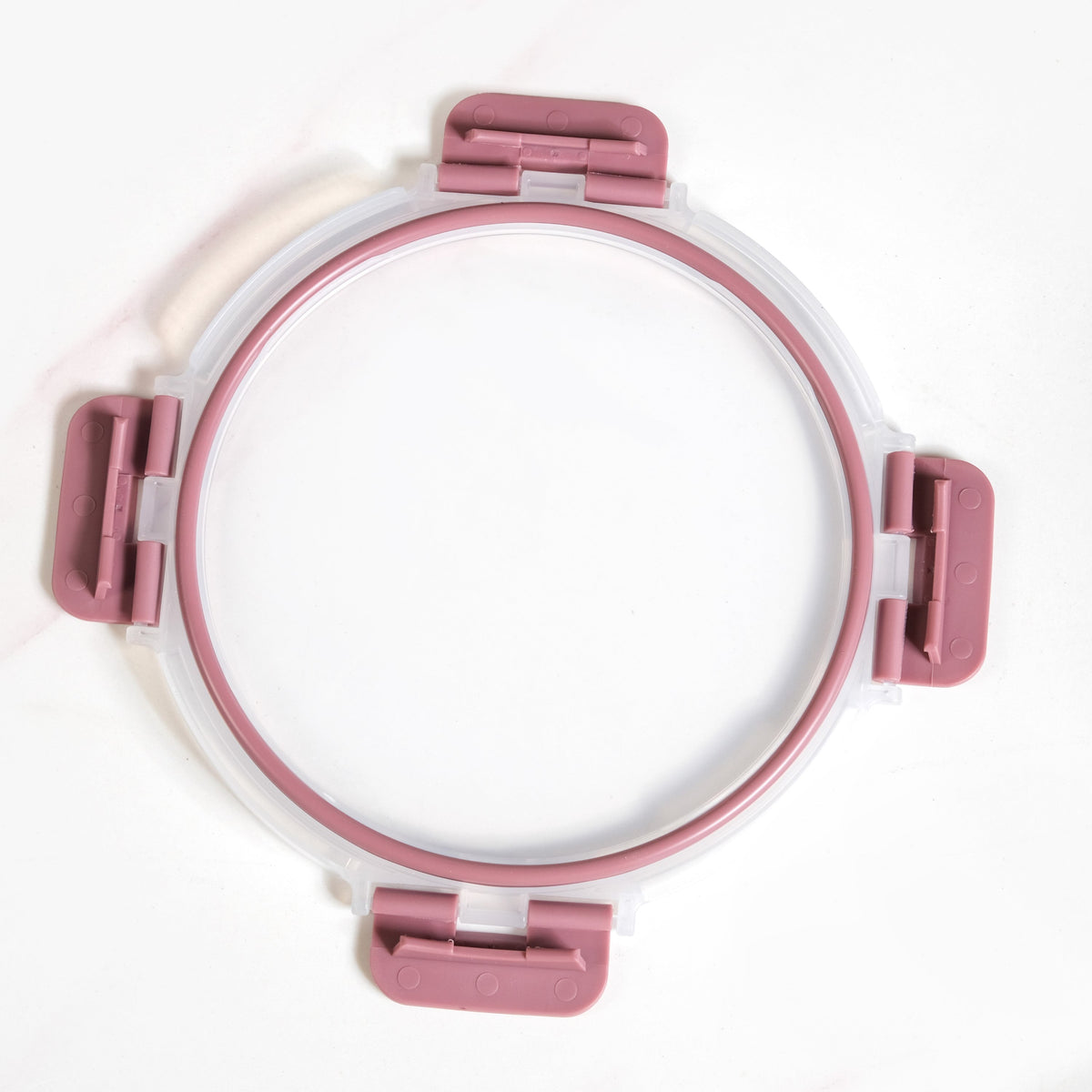 Nestro Pro Clip Lock Food Containers Set Of 4 Round Magenta 215ml 400ml 600ml 950ml Nestasia