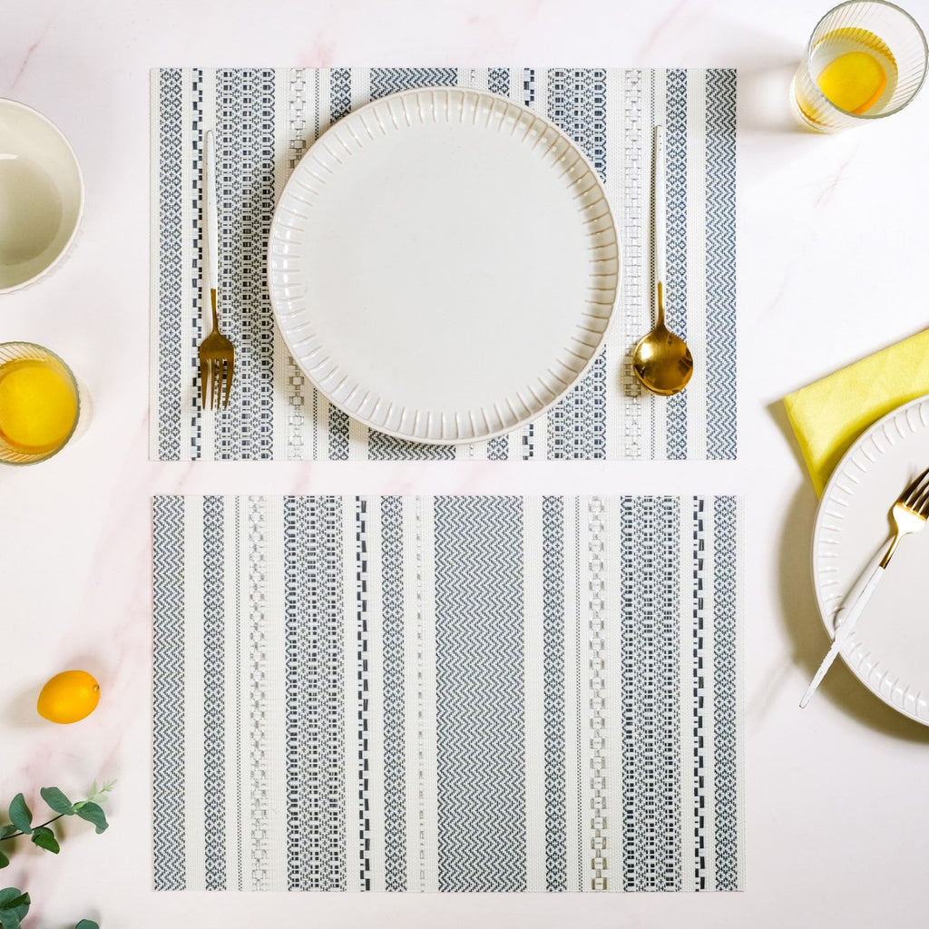 Nordic Dining Table Placement Set Of 6 Nestasia