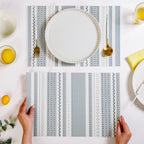 Nordic Dining Table Placement Set Of 6 Nestasia