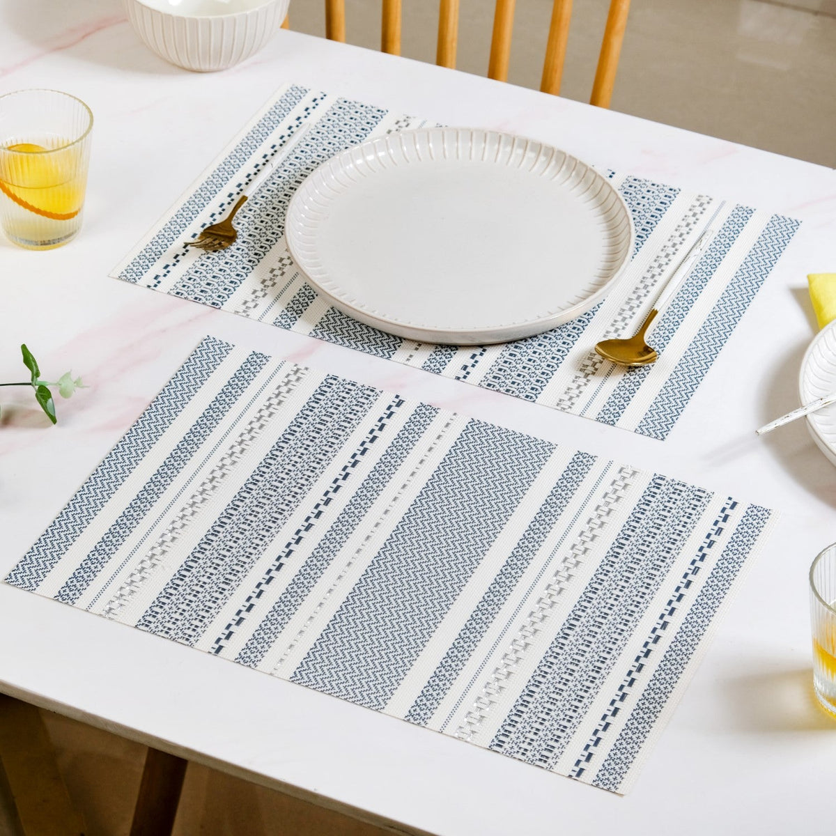 Nordic Dining Table Placement Set Of 6 Nestasia