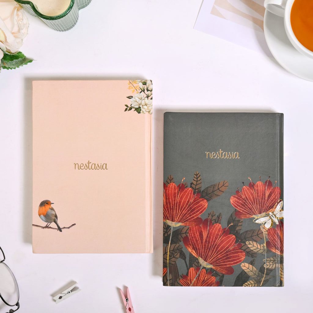 Nature Inspired Undated Planner Set Of 2 Nestasia