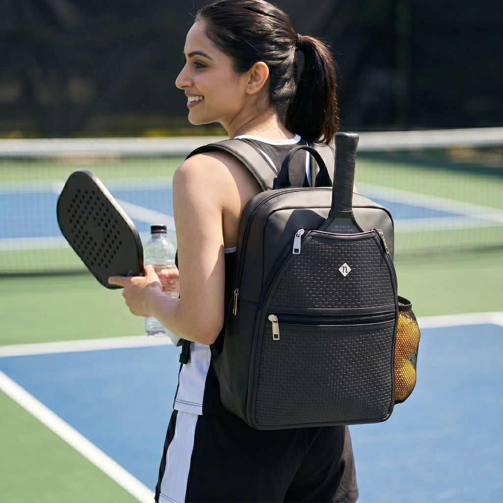 Nova Noir Pickleball Unisex Backpack Nestasia