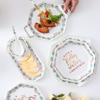 Ceramic Christmas Side Plate Nestasia