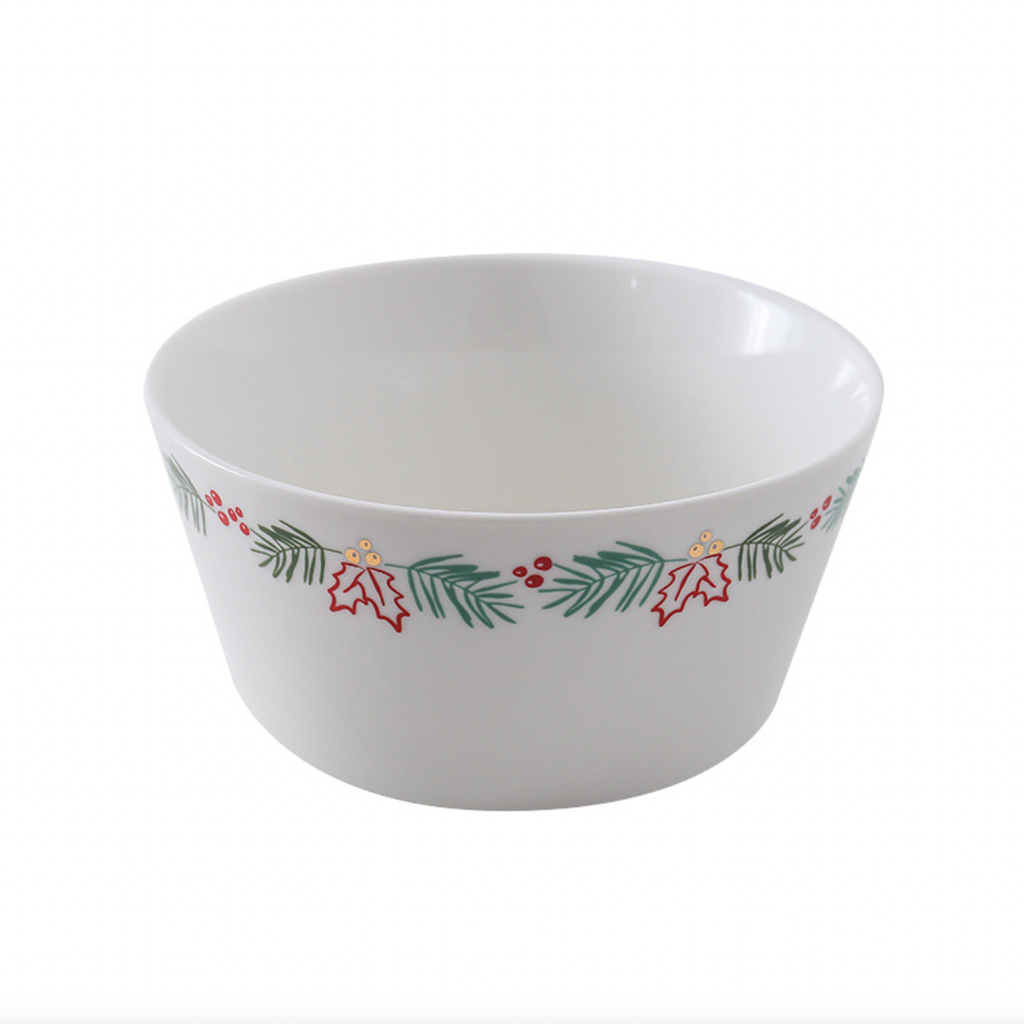Christmas Soup Bowl Nestasia