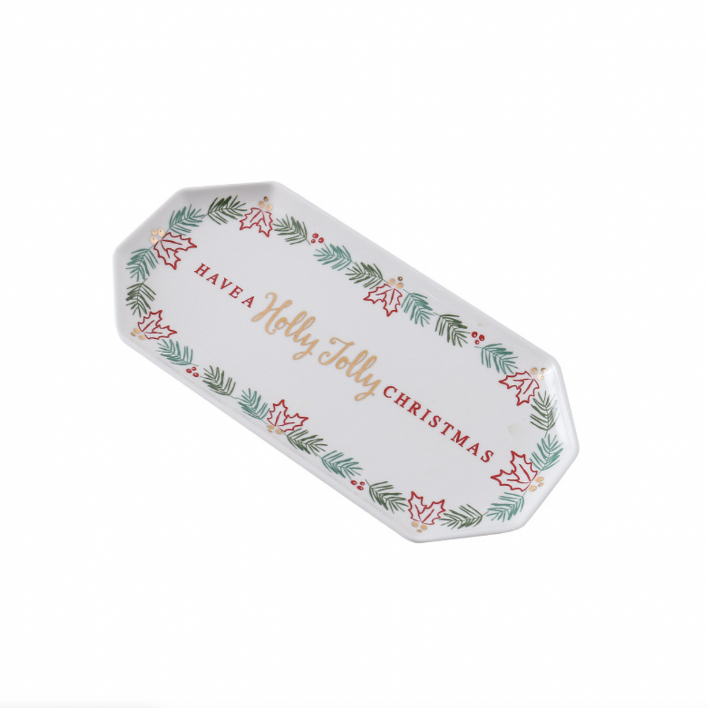 Ceramic Christmas Platter Small Nestasia