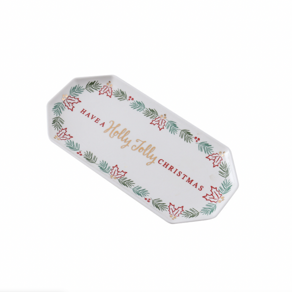 Ceramic Christmas Platter Small Nestasia