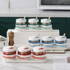 Ceramic Storage Jar Set Nestasia