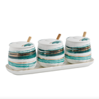 Ceramic Storage Jar Set Nestasia