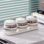 Ceramic Storage Jar Set Nestasia