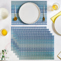Set Of 6 Ocean Hue Table Mats Nestasia