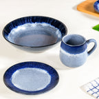 Ocean Ombre Snacks Desserts Set For 4 Nestasia
