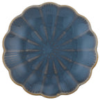 Ocean Ceramic Dinner Plate Blue 10 Inch Nestasia